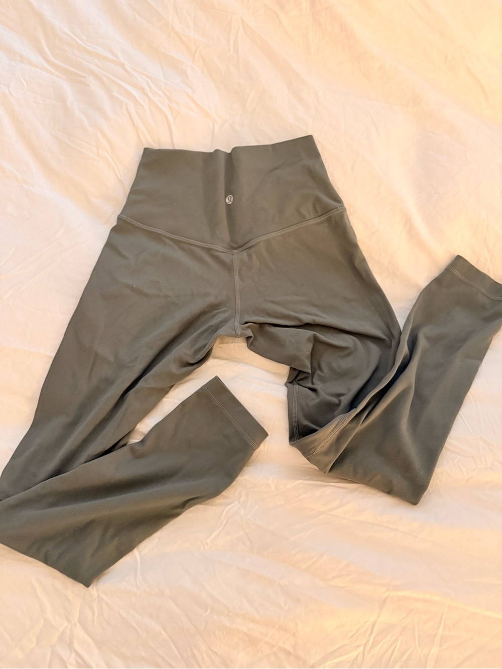 lululemon athletica High-Waist Olive Green Leggings